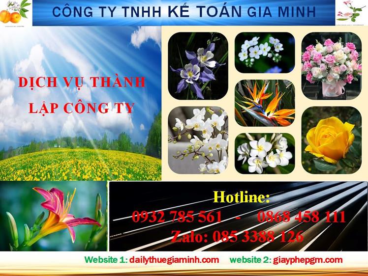 Dịch vụ thành lập công ty nhanh tại Thanh Hóa 4 Thủ tục thành lập công ty nhanh tại Khánh Hòa