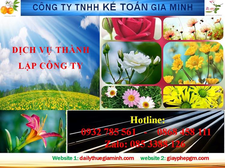 Dịch vụ thành lập công ty nhanh tại Tuyên Quang 4 Thủ tục thành lập công ty nhanh tại Tuyên Quang