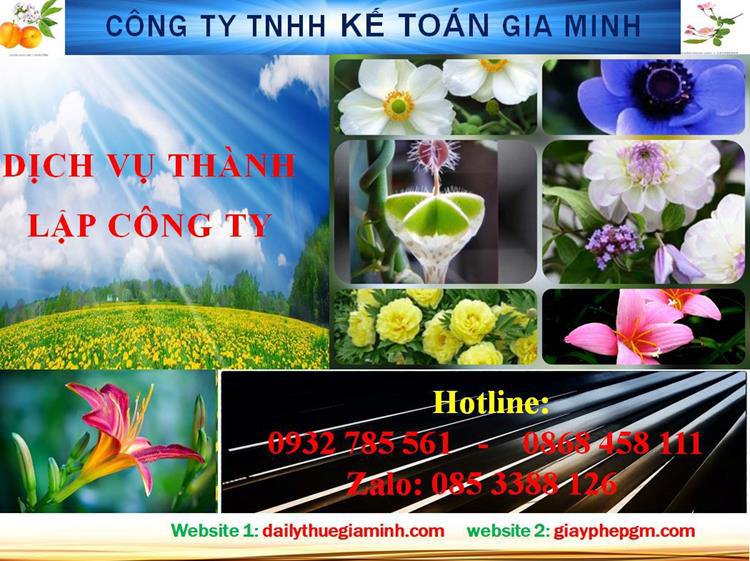 Thủ tục thành lập công ty trách nhiệm hữu hạn tại huyện Phú Giáo