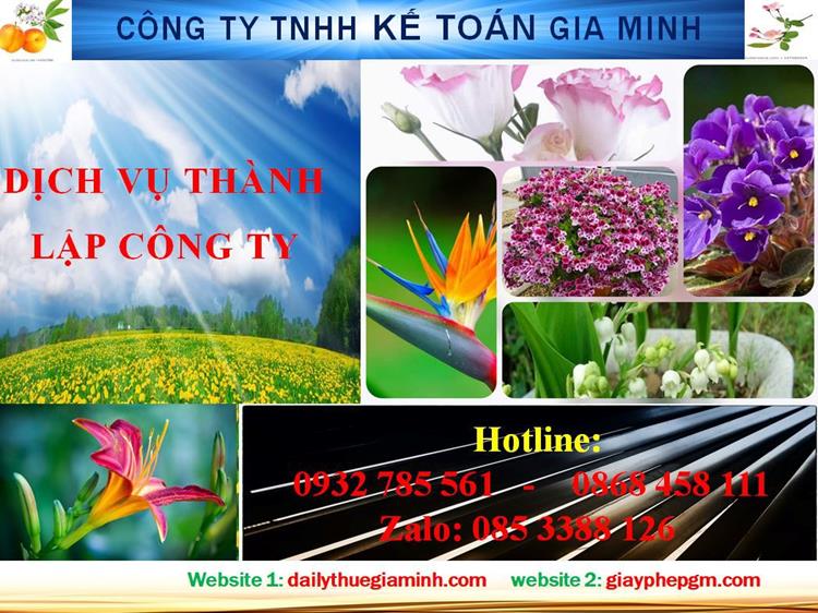 Dịch vụ thành lập công ty trách nhiệm hữu hạn tại Sơn La 4 Thủ tục thành lập công ty trách nhiệm hữu hạn tại Sơn La