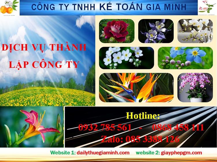 Thủ tục thành lập công ty trách nhiệm hữu hạn tại thị xã Bến Cát
