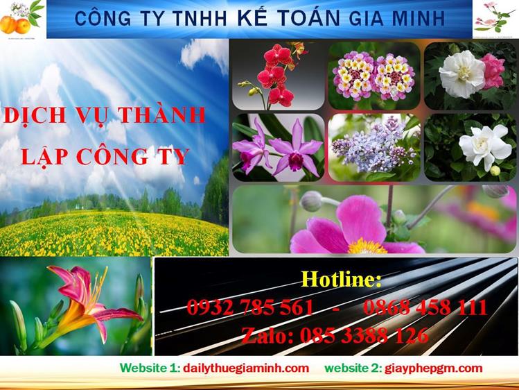 Dịch vụ thành lập công ty trách nhiệm hữu hạn tại Tuyên Quang 4 Thủ tục thành lập công ty trách nhiệm hữu hạn tại Tuyên Quang