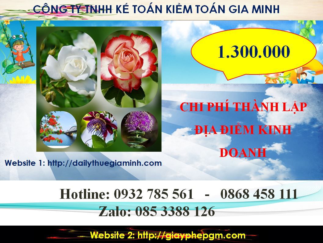Chi phí tư vấn thành lập địa điểm kinh doanh tại An Giang
