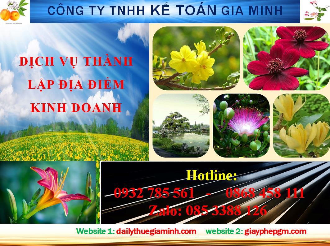 Dịch vụ tư vấn thành lập địa điểm kinh doanh tại Bắc Ninh 4 Thủ tục thành lập địa điểm kinh doanh tại Bắc Ninh
