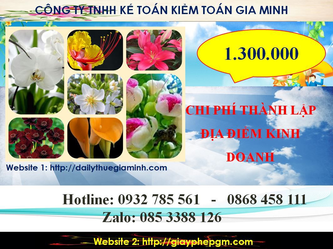 Dịch vụ tư vấn thành lập địa điểm kinh doanh tại Hà Giang 5 Chi phí tư vấn thành lập địa điểm kinh doanh tại Hà Giang