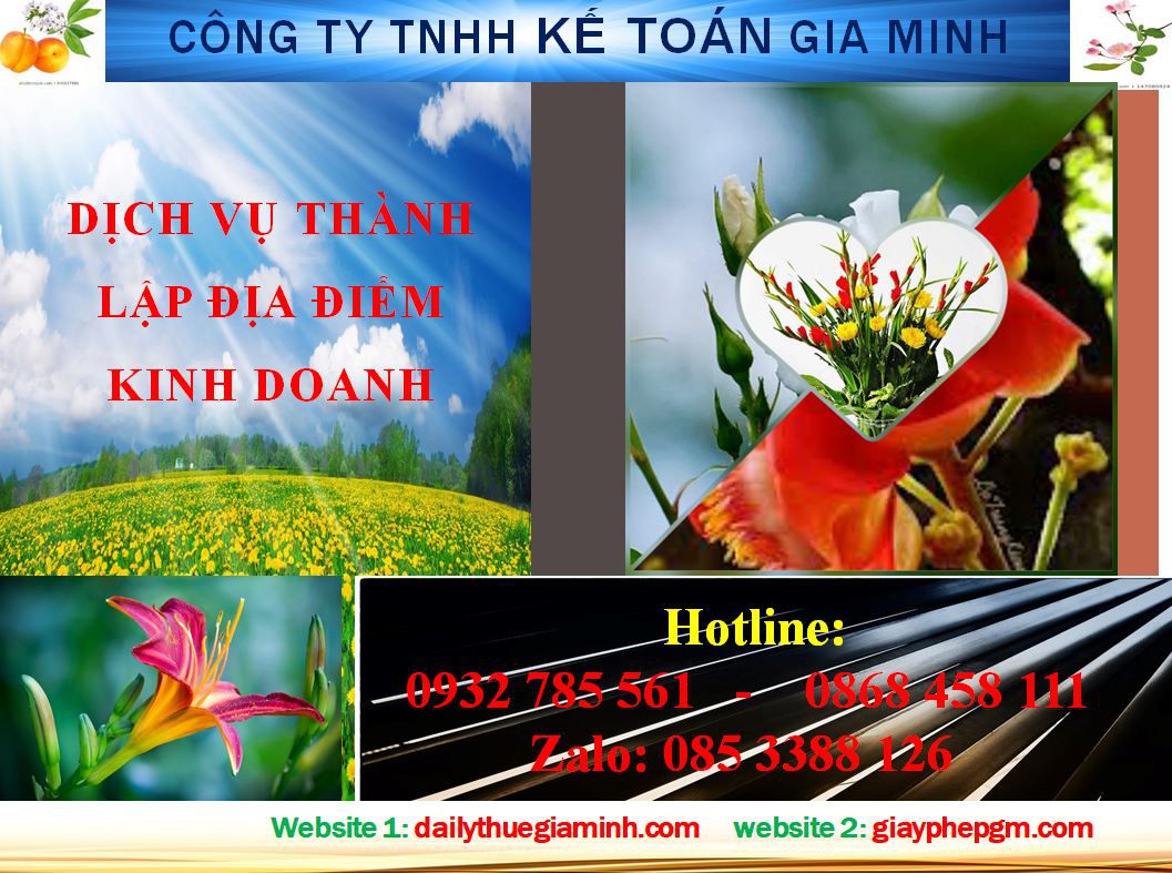 Dịch vụ tư vấn thành lập địa điểm kinh doanh tại Hà Giang 4 Thủ tục thành lập địa điểm kinh doanh tại Hà Giang
