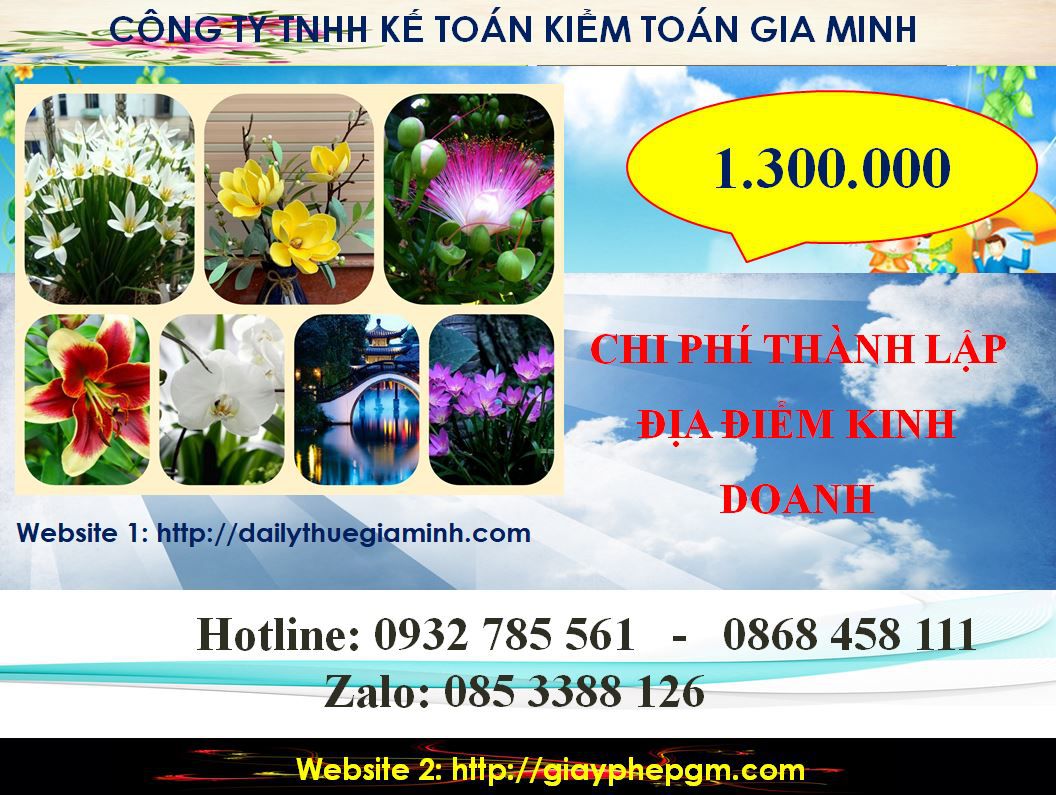 Dịch vụ tư vấn thành lập địa điểm kinh doanh tại Khánh Hòa 5 Chi phí tư vấn thành lập địa điểm kinh doanh tại Khánh Hòa