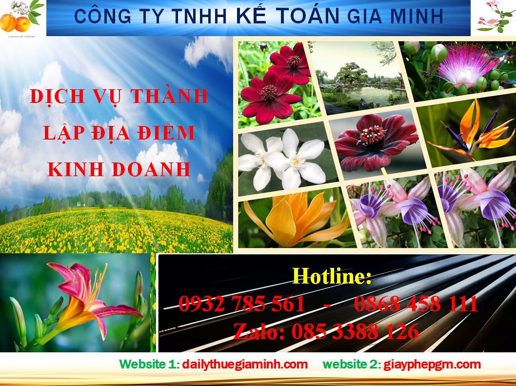 Dịch vụ tư vấn thành lập địa điểm kinh doanh tại Lào Cai 3 Thủ tục thành lập địa điểm kinh doanh tại Lào Cai