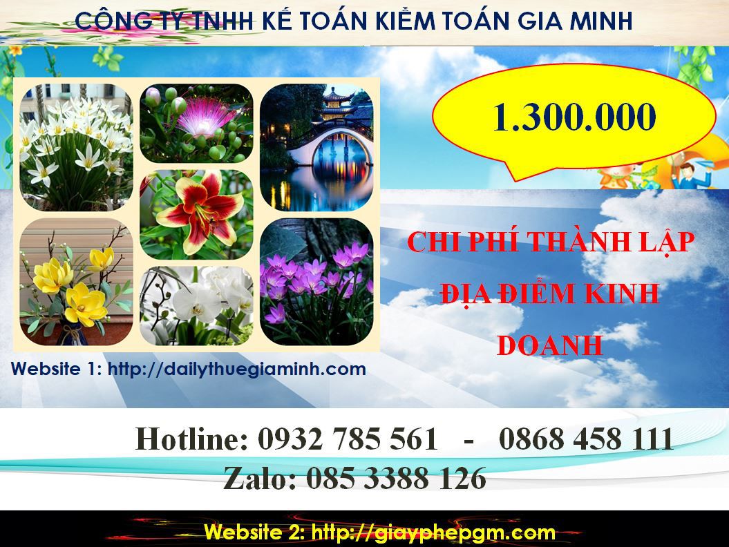 Dịch vụ tư vấn thành lập địa điểm kinh doanh tại Quận 11 5 Chi phí tư vấn thành lập địa điểm kinh doanh tại Quận 11