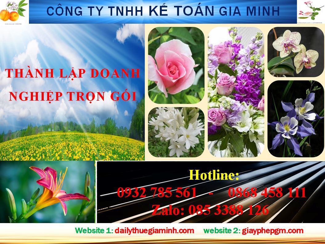 Thủ tục thành lập doanh nghiệp trọn gói tại An Giang