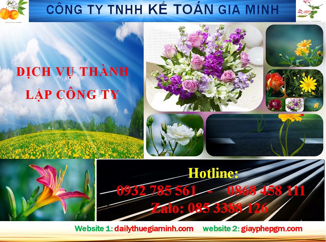 Dịch vụ thành lập doanh nghiệp trọn gói tại Hòa Bình 4 Thủ tục thành lập doanh nghiệp trọn gói tại Hòa Bình
