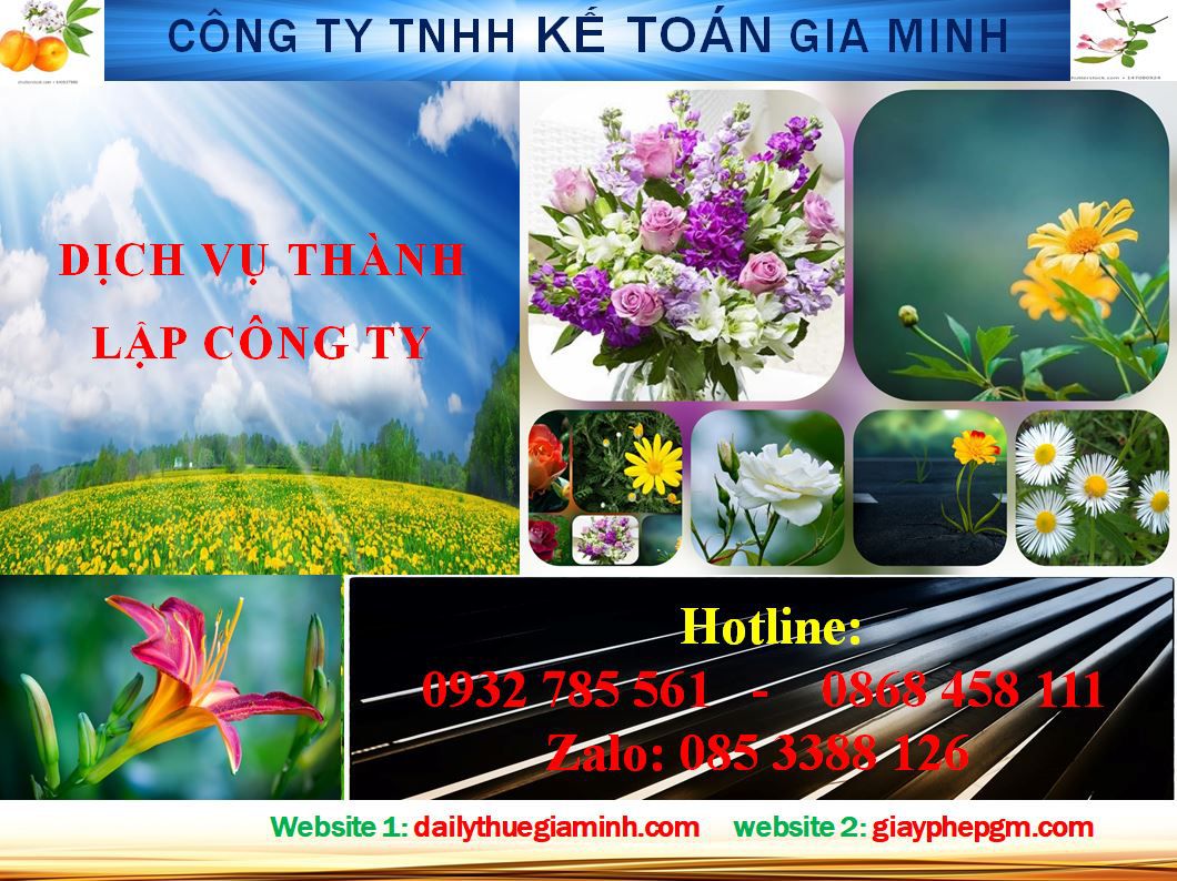 Dịch vụ thành lập doanh nghiệp trọn gói tại Ninh Bình 4 Thủ tục thành lập doanh nghiệp trọn gói tại Ninh Bình