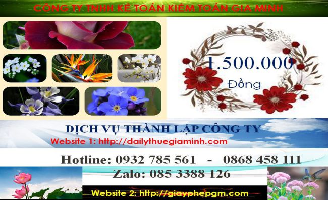 Dịch vụ thành lập doanh nghiệp trọn gói tại Sơn La 5 Chi phí thành lập doanh nghiệp trọn gói tại Sơn La