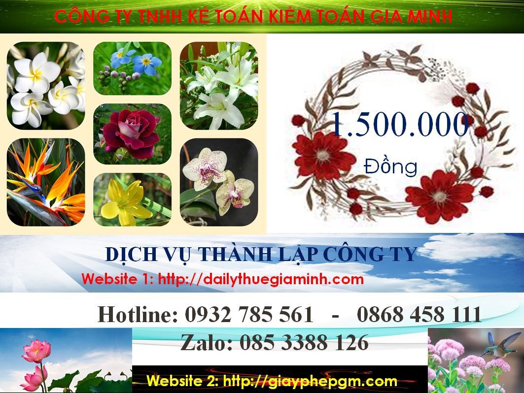 Chi phí thành lập doanh nghiệp trọn gói tại Yên Bái
