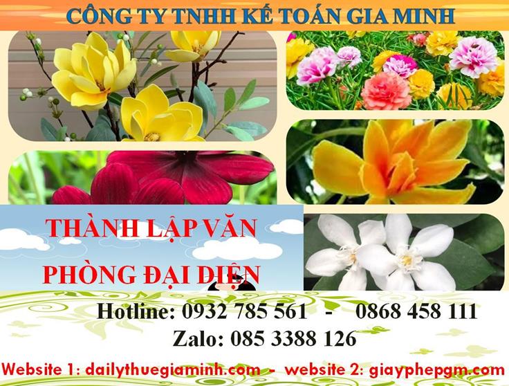 Dịch vụ thành lập văn phòng đại diện tại Huyện Bình Chánh 5 Chi phí thành lập văn phòng đại diện tại Huyện Bình Chánh