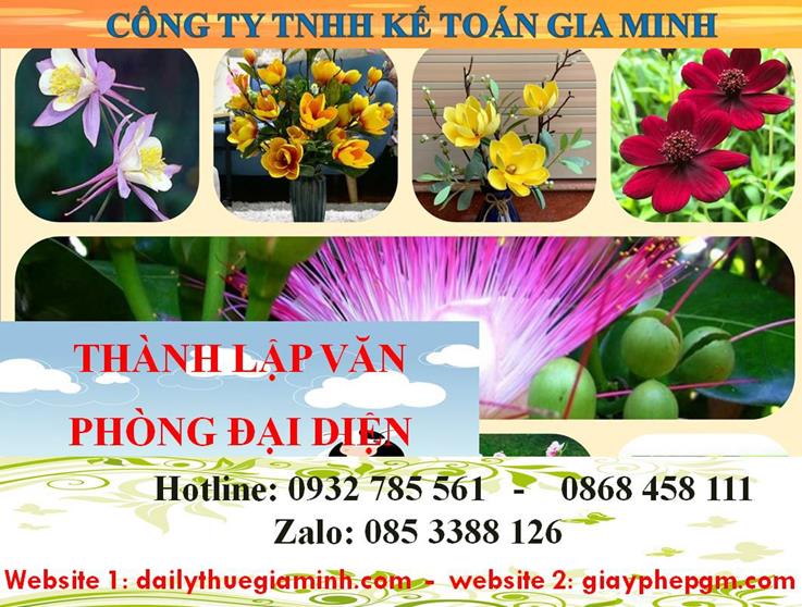 Dịch vụ thành lập văn phòng đại diện tại Huyện Củ Chi 4 Thủ tục thành lập văn phòng đại diện tại Huyện Củ Chi