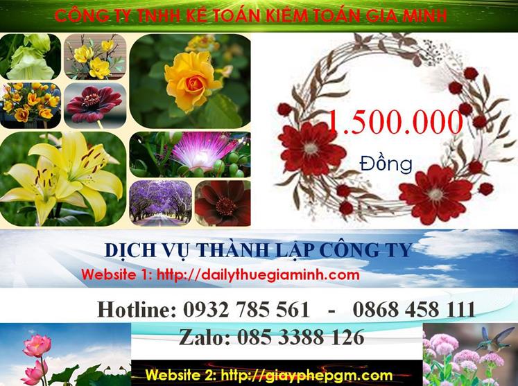 Chi phí thành lập văn phòng đại diện tại Huyện Thương Tín