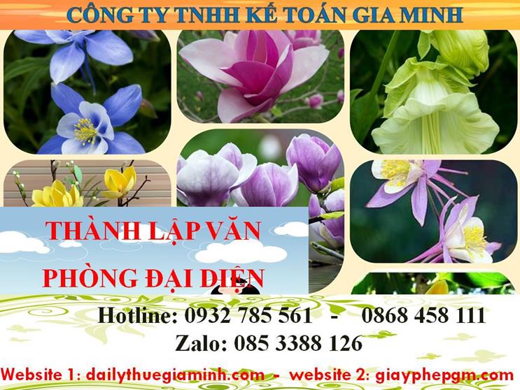 Thủ tục thành lập văn phòng đại diện tại Thị xã Tân Uyên