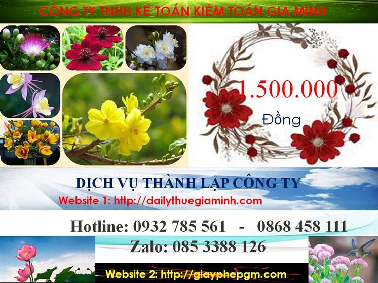Chi phí thành lập văn phòng đại diện tại Thị xã Tân Uyên
