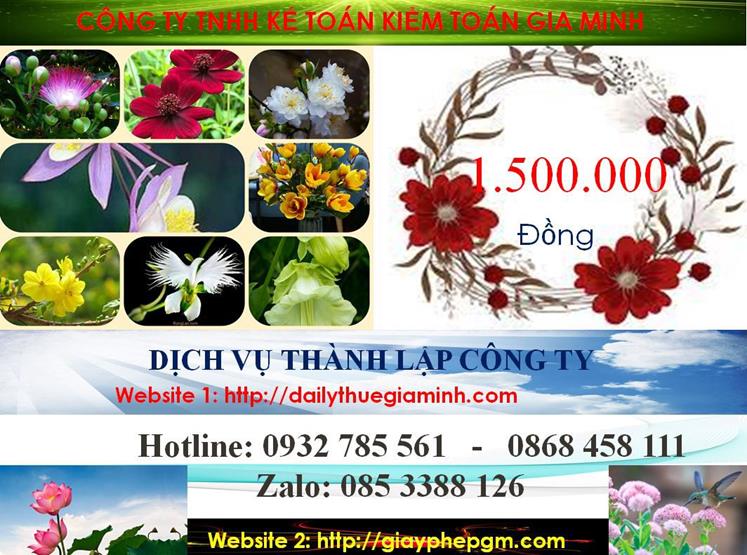 Chi phí thành lập văn phòng đại diện tại Thị xã Thuận An