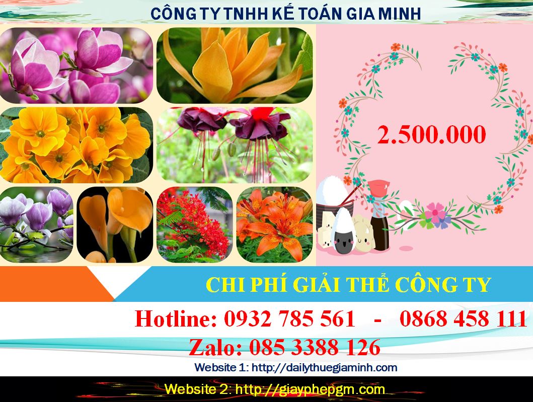 Chi phí giải thể doanh nghiệp cổ phần tại Bắc Ninh