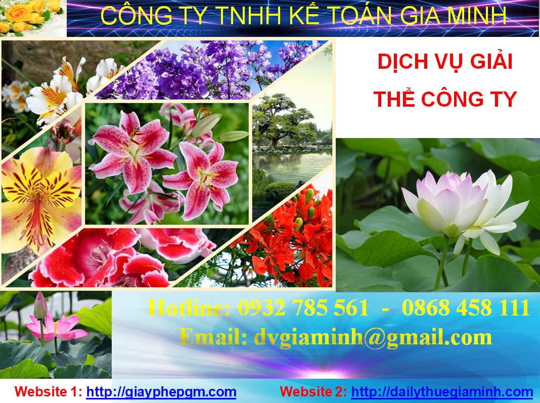 Giải thể công ty cổ phần tại TPHCM 1 Thủ tục giải thể doanh nghiệp cổ phần tại TPHCM