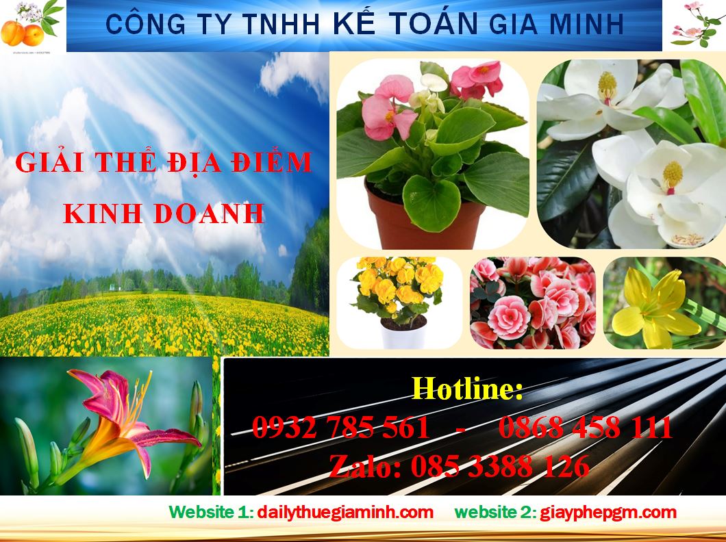 Giải thể địa điểm kinh doanh tại Huyện Bàu Bàng 4 Giải thể địa điểm kinh doanh