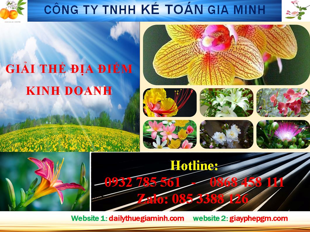 Giải thể địa điểm kinh doanh ở Ninh Thuận 4 Giải thể địa điểm kinh doanh ở Ninh Thuận