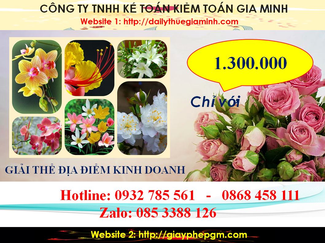 Giải thể địa điểm kinh doanh tại Quận 3 5 Chi phí giải thể địa điểm kinh doanh tại Quận 3