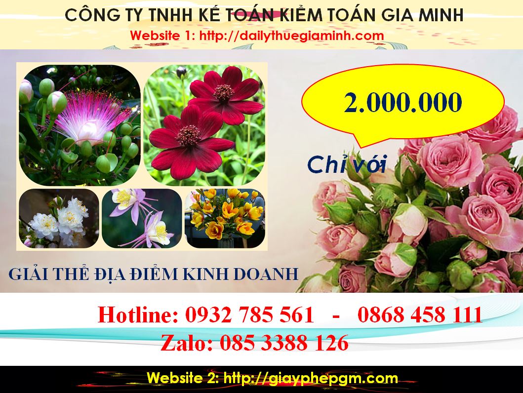 Giải thể địa điểm kinh doanh trọn gói tại Thành phố Thủ Đức