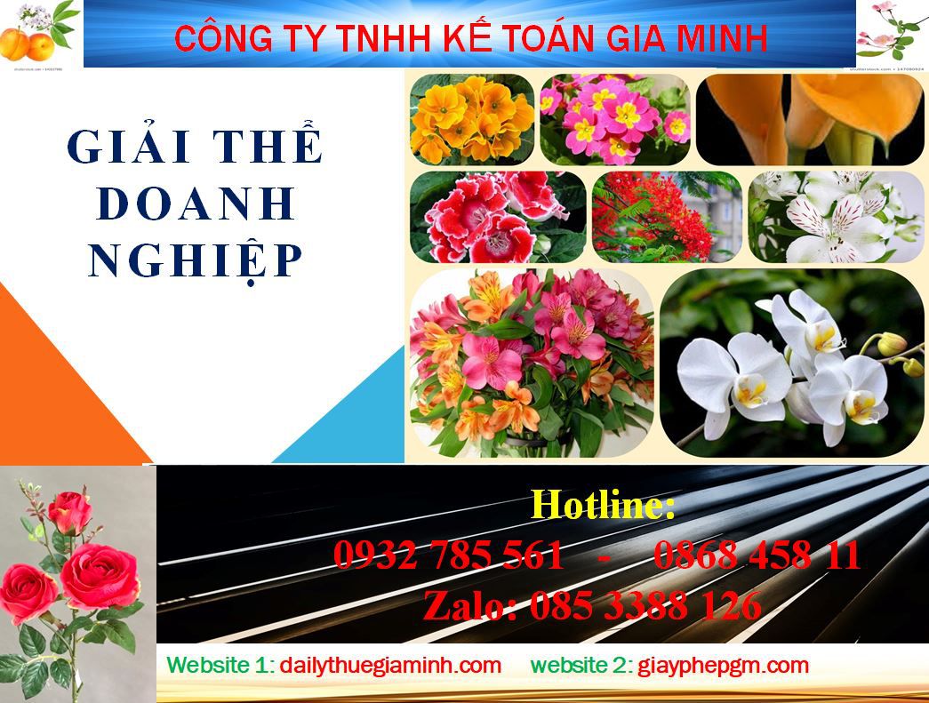 Giải thể doanh nghiệp ở Huyện Thanh Oai 1 Thủ tục giải thể doanh nghiệp ở Huyện Thanh Oai
