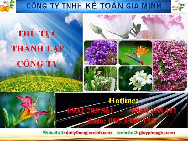Hướng dẫn thủ tục thành lập công ty tại Ninh Thuận 4 Hướng dẫn thủ tục thành lập công ty tại Ninh Thuận