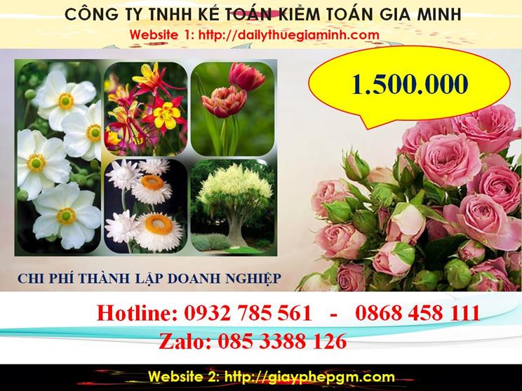 Hướng dẫn thủ tục thành lập công ty tại Quận 1 5 Bảng giá thủ tục thành lập công ty tại Quận 1