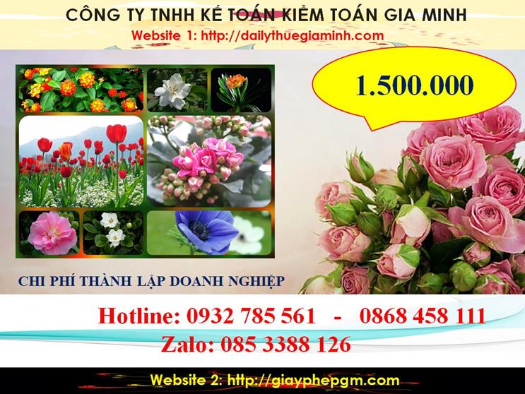 Bảng giá thủ tục thành lập công ty tại Quận 11