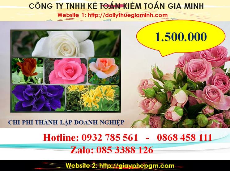 Hướng dẫn thủ tục thành lập công ty tại Quận 12 5 Bảng giá thủ tục thành lập công ty tại Quận 12