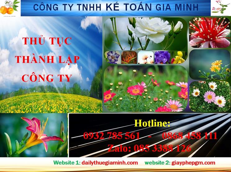 Hướng dẫn thủ tục thành lập công ty tại Thị xã Tân Uyên