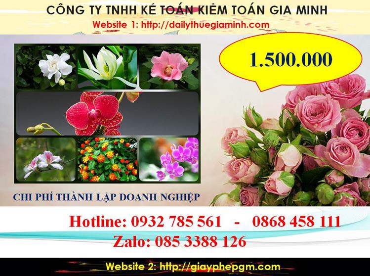 Hướng dẫn thủ tục thành lập doanh nghiệp tại Bắc Kạn 5 Chi phí thành lập doanh nghiệp tại Bắc Kạn