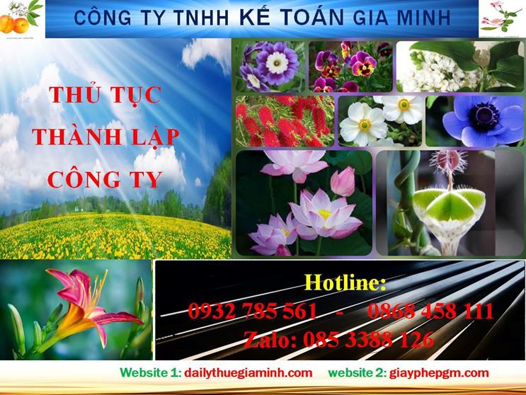 Hướng dẫn thủ tục thành lập doanh nghiệp tại Ninh Thuận 4 Thủ tục thành lập doanh nghiệp tại Ninh Thuận