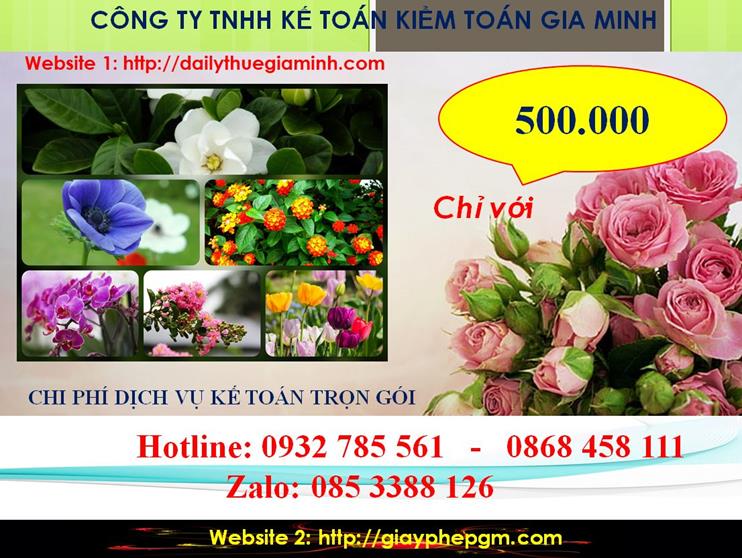 Dịch vụ kế toán trọn gói Hà Nam 5 Chi phí kế toán trọn gói tại Hà Nam