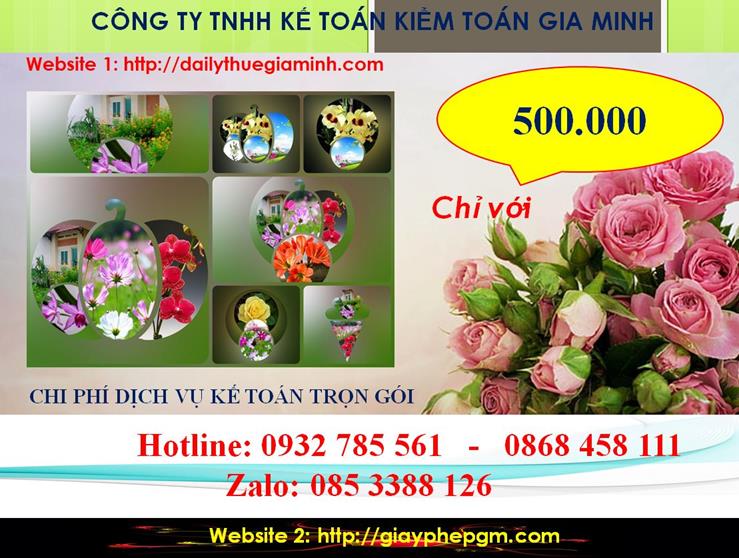 Dịch vụ kế toán trọn gói Hà Nội 5 Chi phí kế toán trọn gói tại Hà Nội