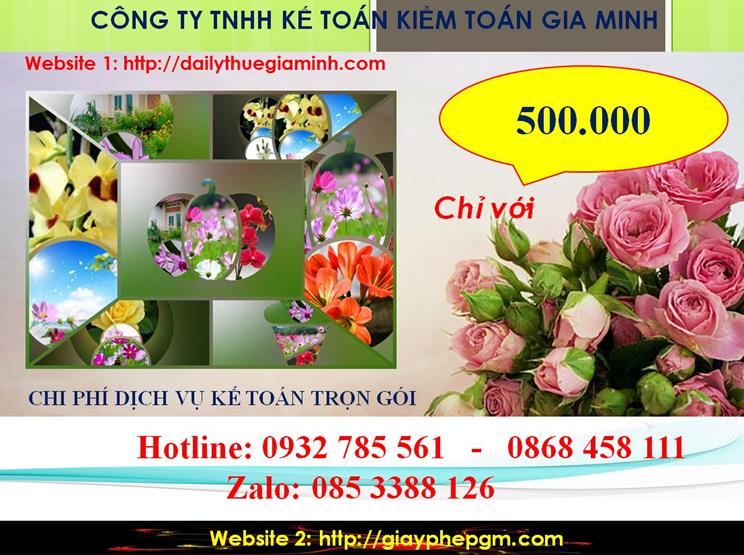 Dịch vụ kế toán trọn gói Huyện Phúc Thọ 5 Chi phí kế toán trọn gói tại Huyện Phúc Thọ
