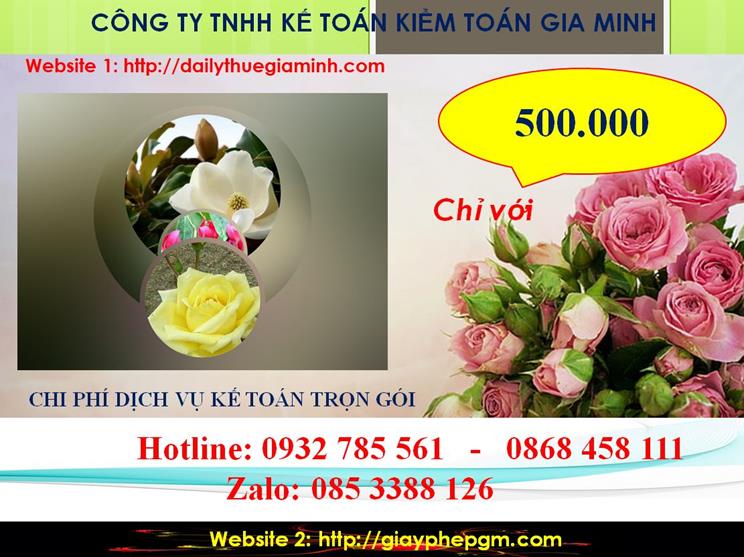 Dịch vụ kế toán trọn gói Lào Cai 5 Chi phí kế toán trọn gói tại Lào Cai