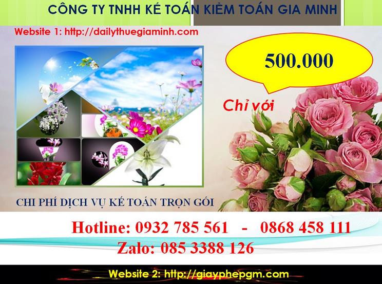 Dịch vụ kế toán trọn gói Ninh Bình 5 Chi phí kế toán trọn gói tại Ninh Bình