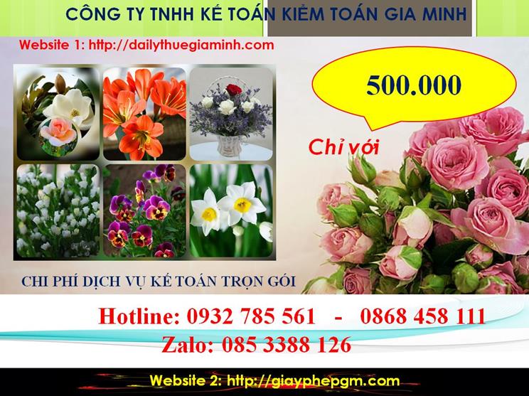Dịch vụ kế toán trọn gói Thị xã Thuận An 5 Chi phí kế toán trọn gói tại Thị xã Thuận An