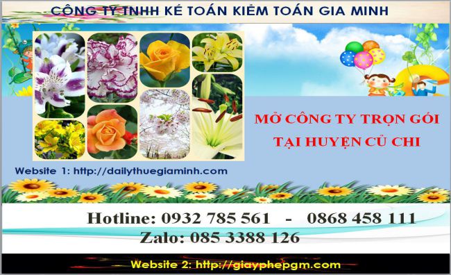Mở công ty trọn gói tại Huyện Củ Chi 4 Thủ tục mở công ty trọn gói tại Huyện Củ Chi