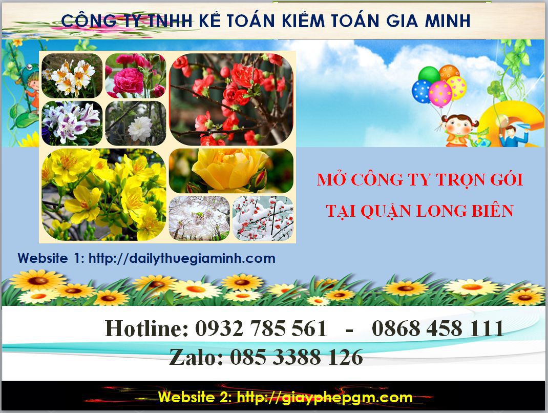 Mở công ty trọn gói tại Quận Long Biên 4 Thủ tục mở công ty trọn gói tại Quận Long Biên