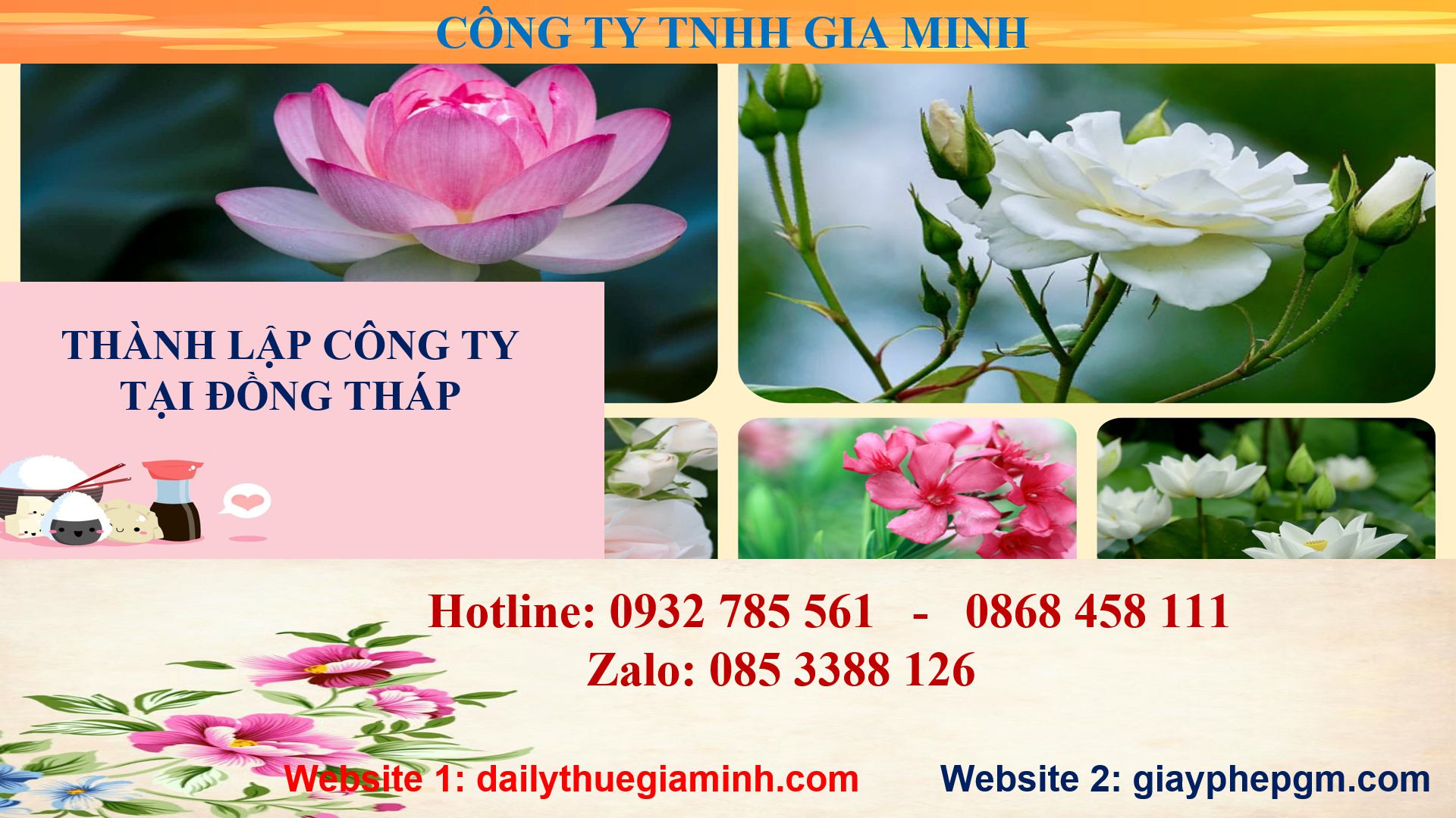 Thành lập công ty tại Đồng Tháp 1 Dịch vụ thành lập doanh nghiệp tại Đồng Tháp