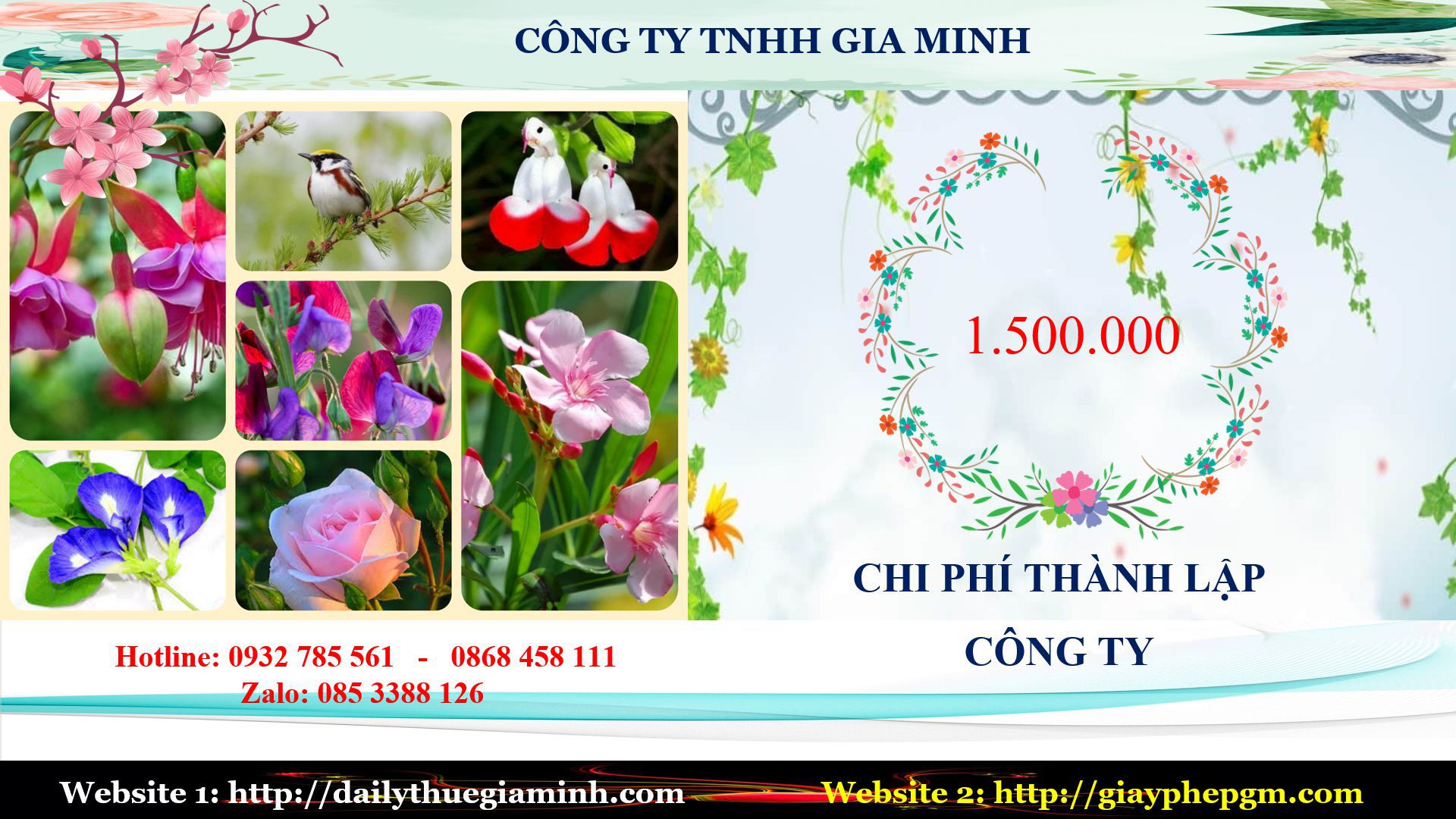 Dịch vụ thành lập doanh nghiệp tại Hà Giang 5 Chi phí thành lập doanh nghiệp tại Hà Giang