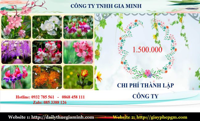 Dịch vụ thành lập doanh nghiệp tại huyện Nhà Bè 5 Chi phí thành lập doanh nghiệp tại huyện Nhà Bè