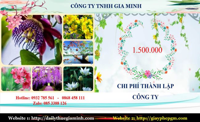 Dịch vụ thành lập doanh nghiệp tại Lai Châu 5 Chi phí thành lập doanh nghiệp tại Lai Châu
